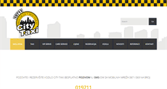 Desktop Screenshot of citytaxi.com