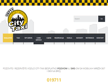 Tablet Screenshot of citytaxi.com