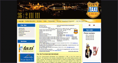 Desktop Screenshot of citytaxi.hu
