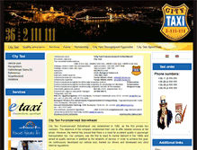 Tablet Screenshot of citytaxi.hu